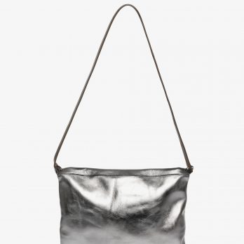 Ina Kent Tasche metallic silver